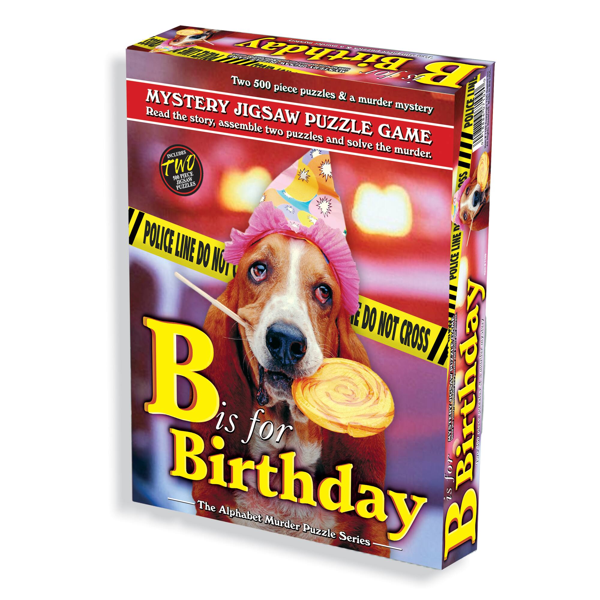 B is for Birthday Murder Mystery Jigsaw Puzzle: 1000 Pcs